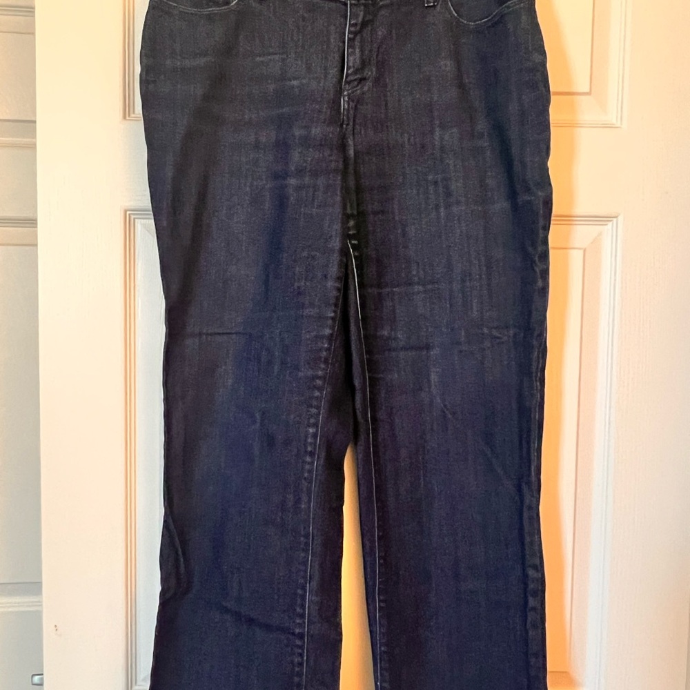Dark Indigo Straight Leg Women's Jeans